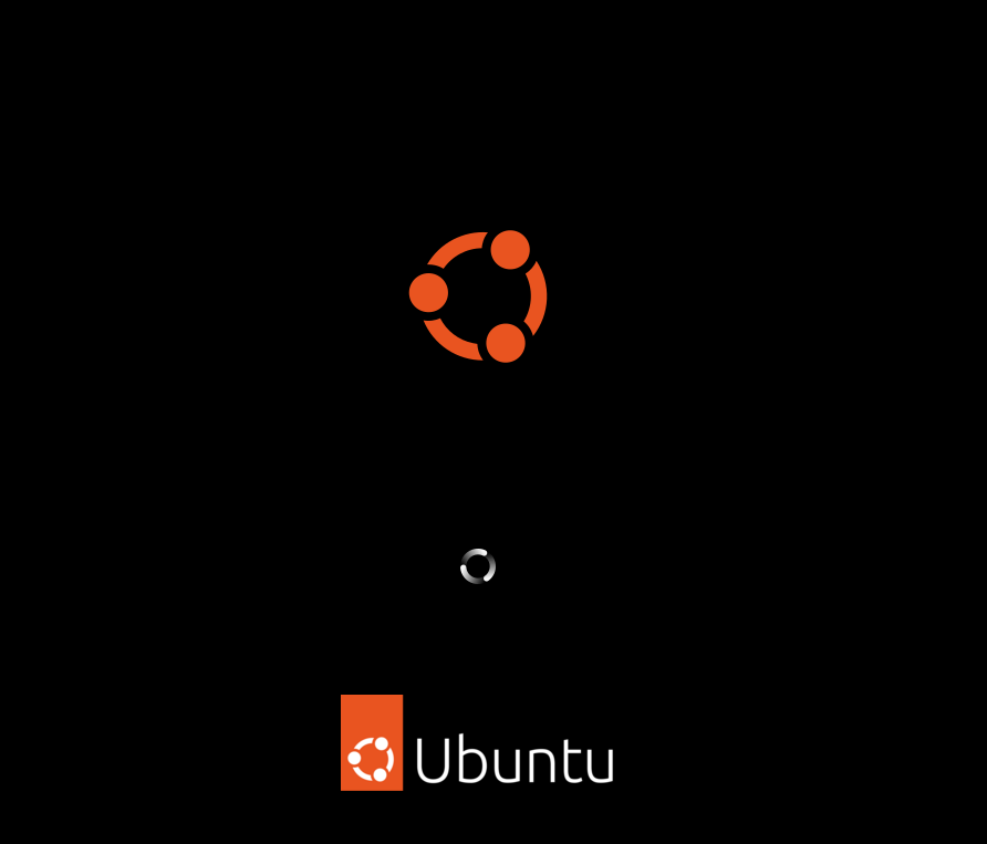 ubuntu carregando